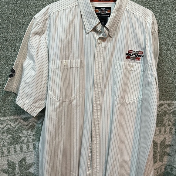 Harley Davidson, button-down short sleeve shirts size extra large $45 each - Picture 3 of 4